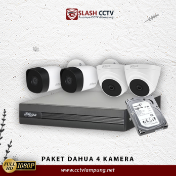 Paket Dahua 4 Kamera 2MP