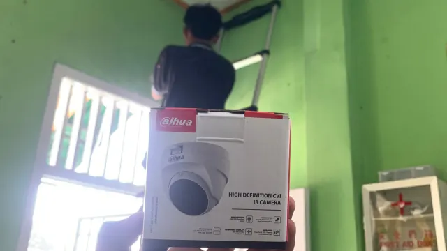 Pemasangan CCTV 8 Titik di Sekolah Al Khairiyah Lampung — foto 4