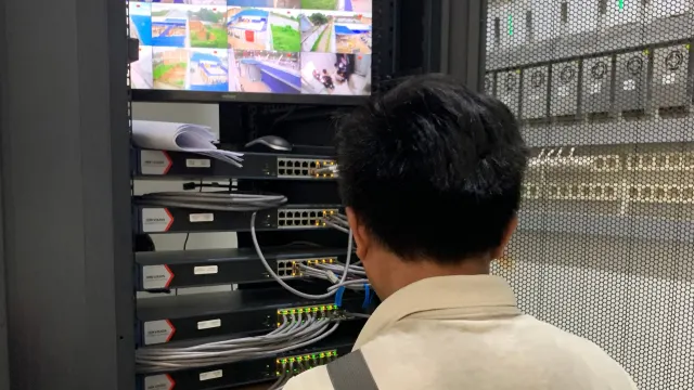 Pasang 64 CCTV — BRINKS Lampung