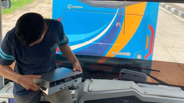 Pemasangan CCTV 4 Titik di Smart BRT ITERA — foto 2