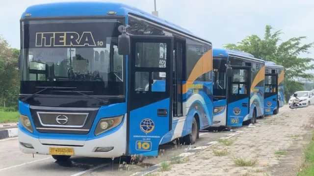 Kondisi sebelum — Pemasangan CCTV 4 Titik di Smart BRT ITERA