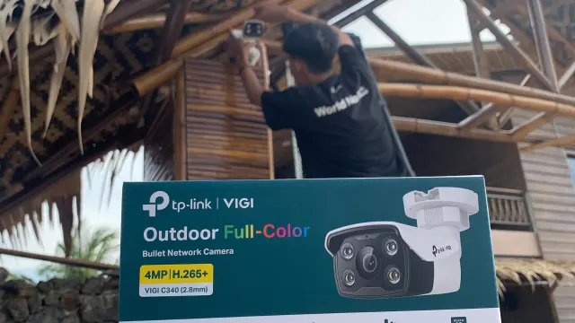 Pemasangan CCTV 13 Titik di Doesoen Coffee Lampung — foto 3
