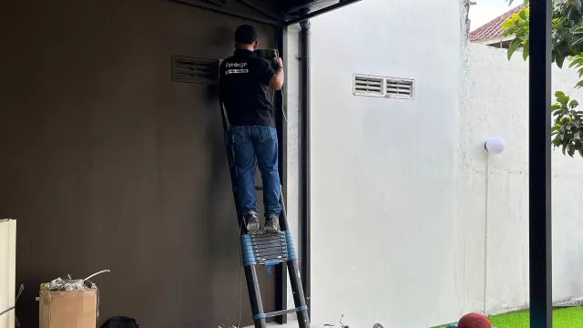 Kondisi sebelum — Pemasangan CCTV 8 Titik di NUJU COFFEE