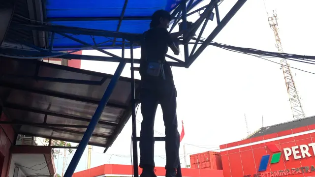 Kondisi sebelum — Pemasangan CCTV 8 Titik di PT ELNUSA TBK