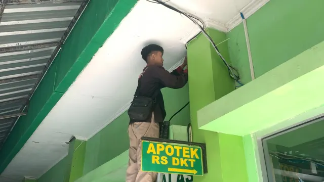 Kondisi sebelum — Pemasangan CCTV 8 Titik di RUMAH SAKIT DKT BANDAR LAMPUNG