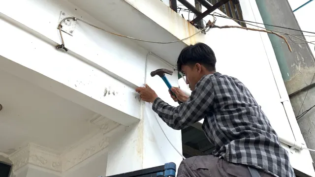 Kondisi sebelum — Pemasangan CCTV 3 Titik di UNIVERSITAS MITRA INDONESIA