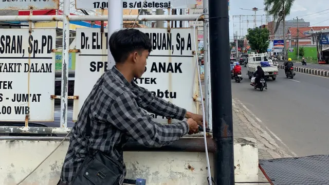 Pemasangan CCTV 3 Titik di UNIVERSITAS MITRA INDONESIA — foto 4
