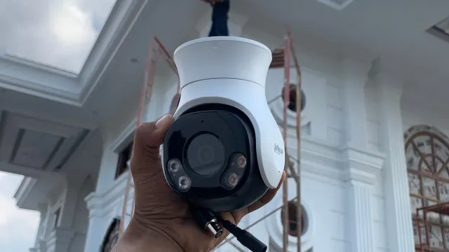 Hasil pemasangan — Pemasangan CCTV di Rumah Klien 2WATUJU