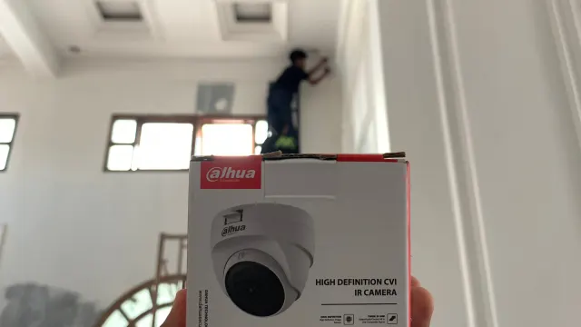 Pemasangan CCTV di Rumah Klien 2WATUJU — foto 5