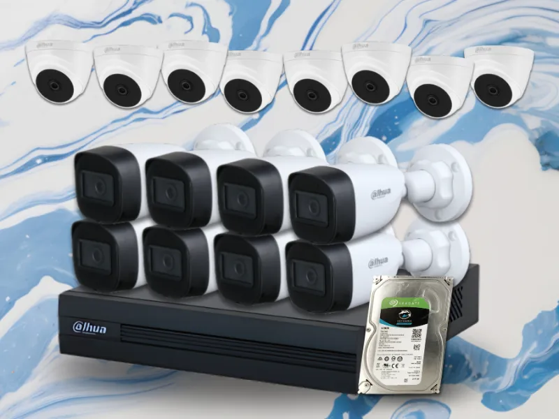 Paket 16 Kamera Analog Dahua 2MP Infra Red