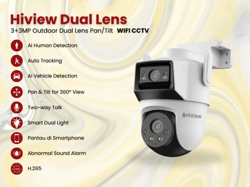 Hiview Dual Lens 6MP