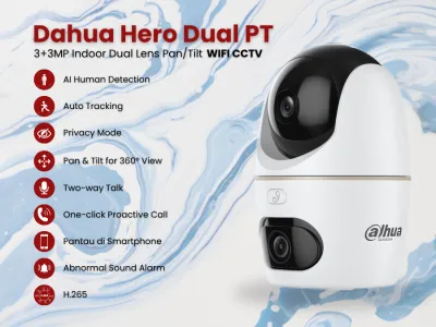 Dahua Dual Lens Indoor 6MP