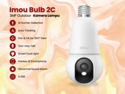 Imou Kamera Lampu 3MP