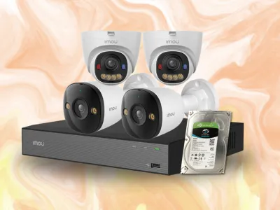 Paket 4 Kamera IP Imou 5MP Full Color Audio