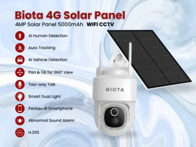 Biota 4G Solar Panel 4MP