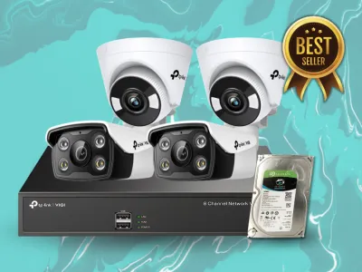 Paket 4 Kamera IP TP-Link 4MP Full Color Audio