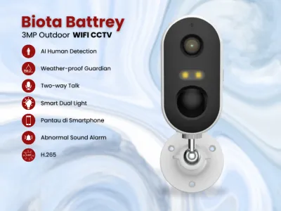 Biota Battrey Fixed 3MP