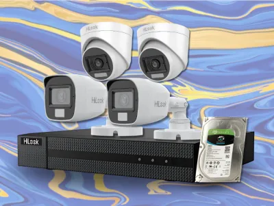 Paket 4 Kamera Analog Hilook 2MP Full Color