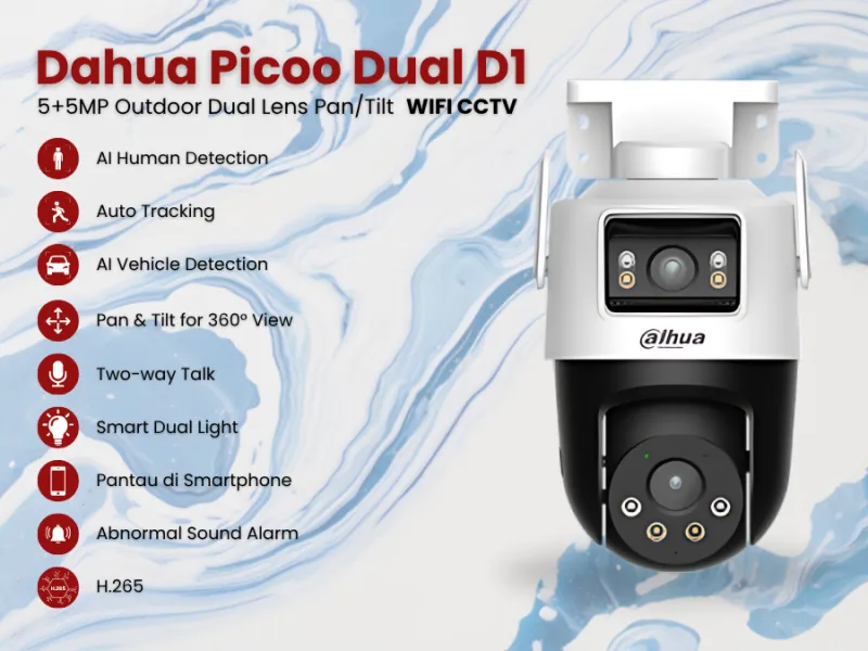 Dahua Picoo 10MP Dual Lens