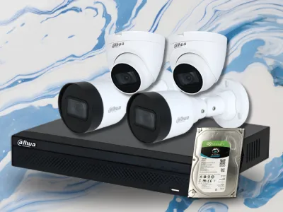 Paket 4 Kamera IP Dahua 2MP Infra Red
