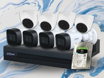 Paket 8 Kamera Analog Dahua 2MP Infra Red