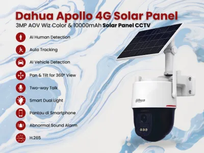 Dahua Apollo 4G Solar Panel