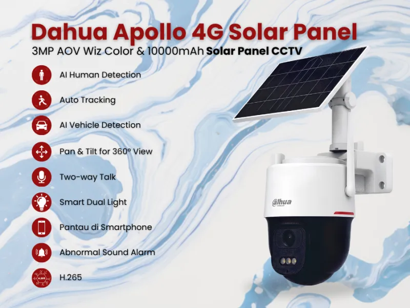 Dahua Apollo 4G Solar Panel