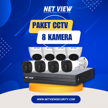 Paket CCTV 8ch Netview